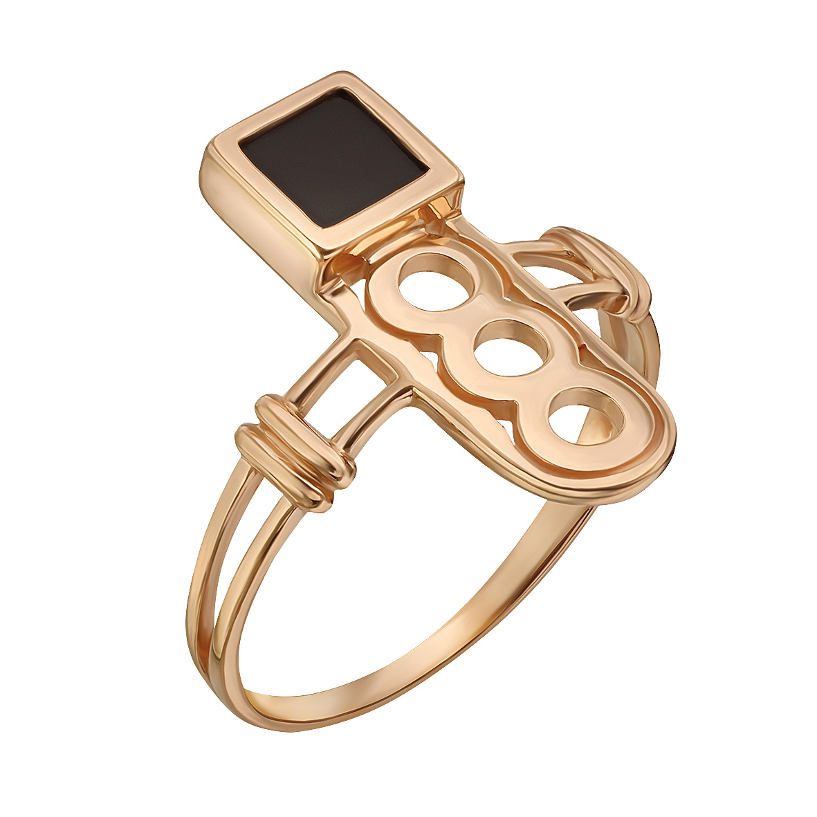 

Золотое кольцо с агатом Tango Jewellery Company 369685 размер 18