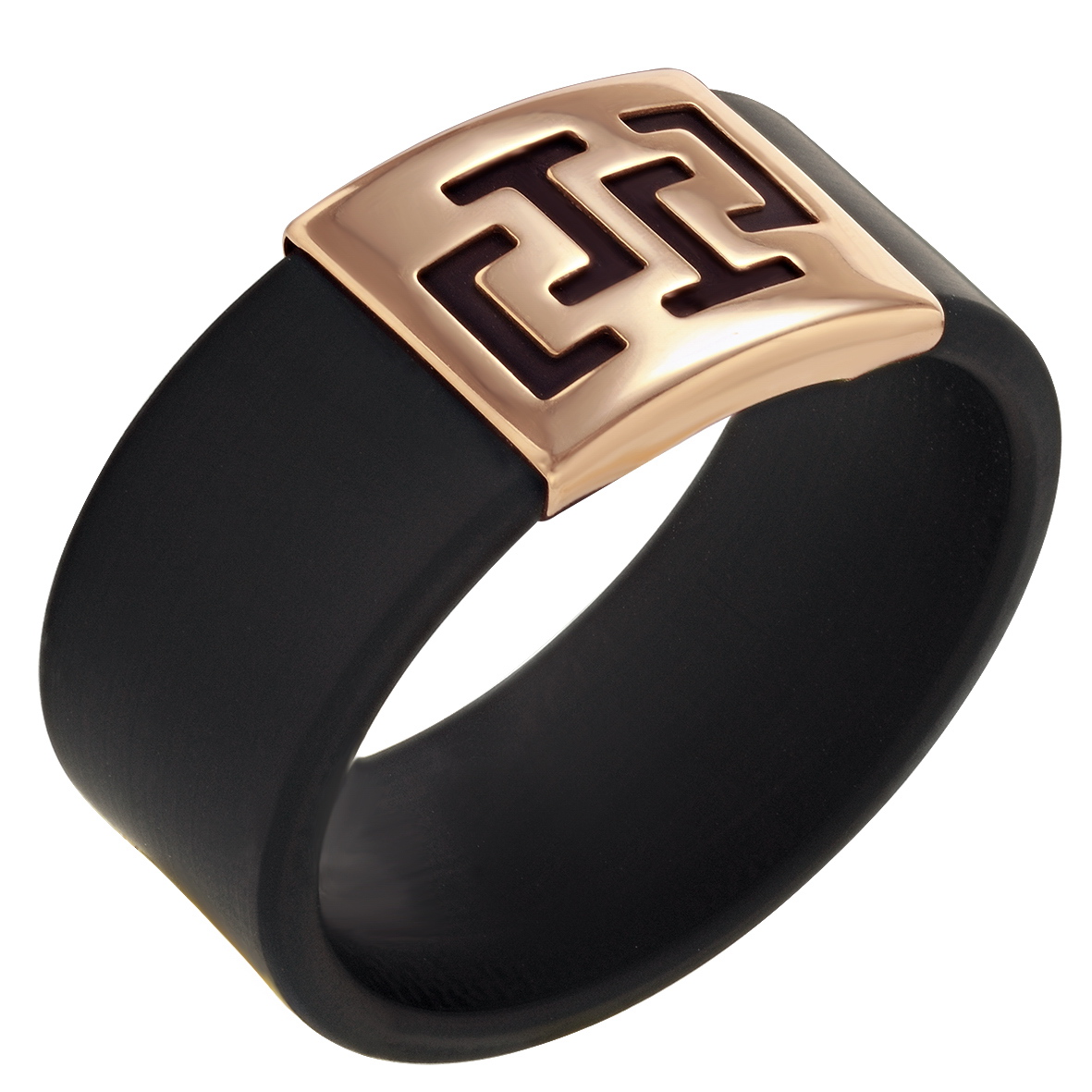 

Кольцо из золота с каучуком Tango Jewellery Company 900626 размер 18.5