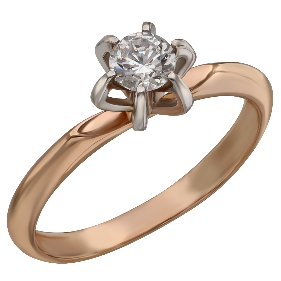 

Золотое кольцо с фианитом Tango Jewellery Company 350073 размер 18.5