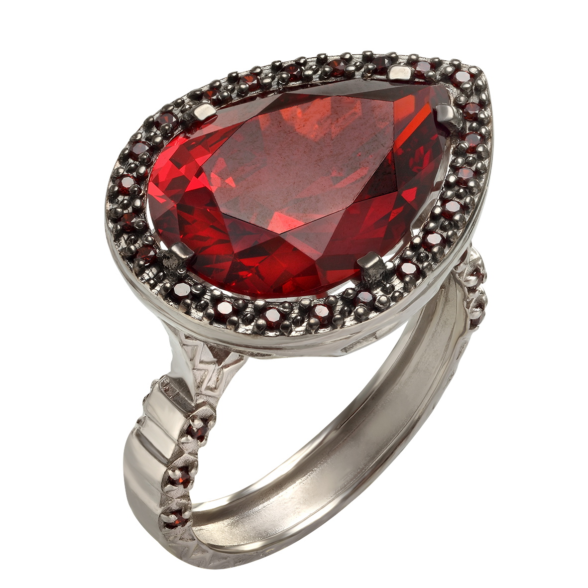 

Серебряное кольцо с фианитами Tango Jewellery Company 330846С размер 20