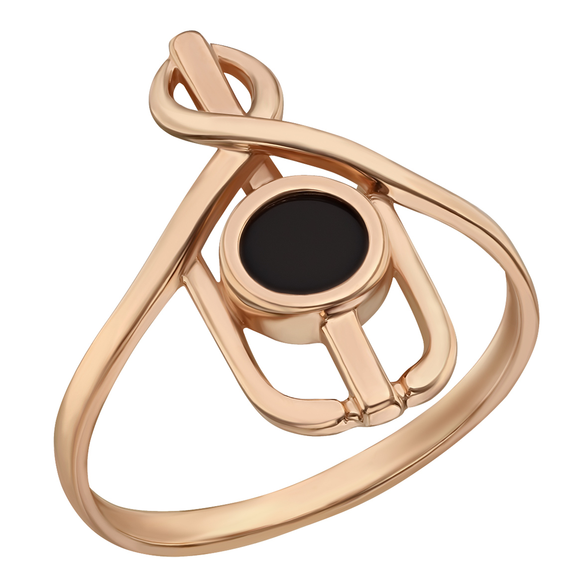 

Золотое кольцо с агатом / перламутром Tango Jewellery Company 369660 размер 17