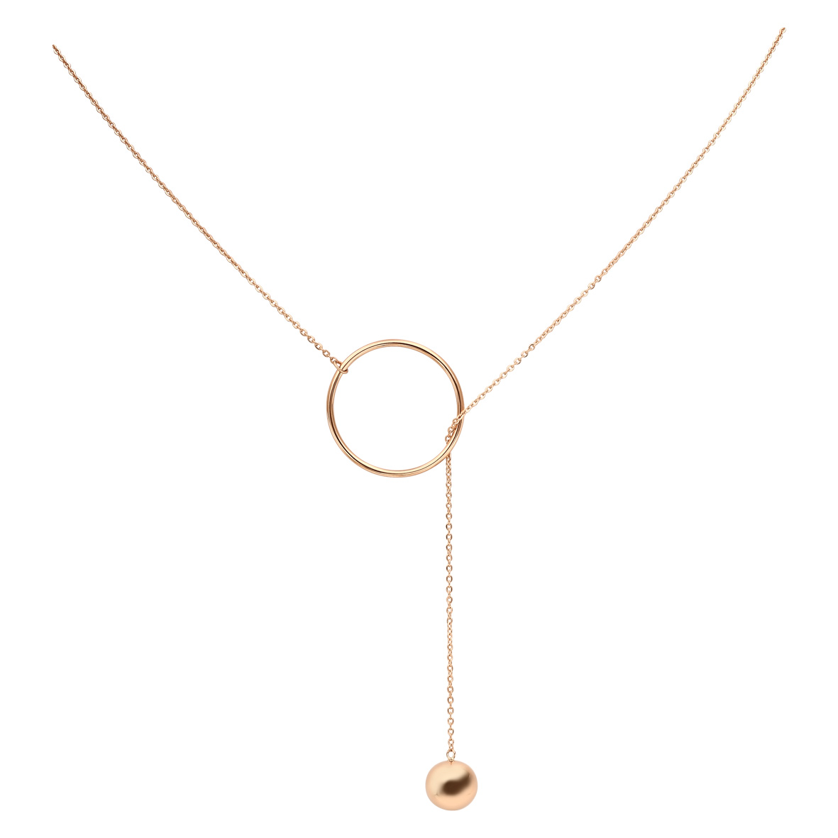 

Колье из красного золота без вставок из коллекции "Де Колье" Tango Jewellery Company 860415 размер 500