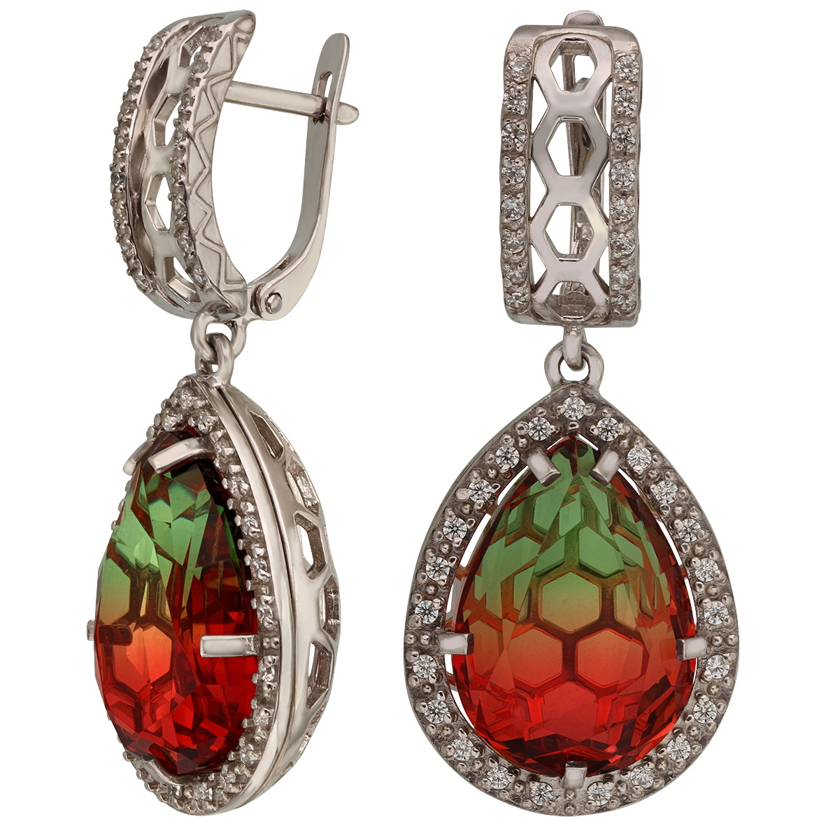 

Серебряные серьги с фианитами Tango Jewellery Company 430730С