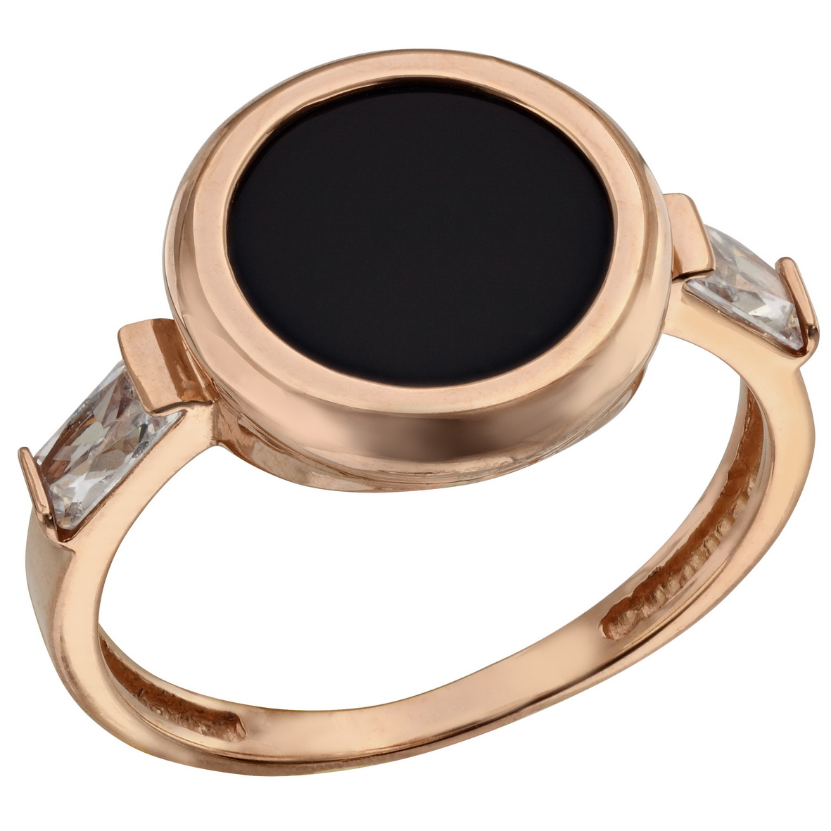 

Золотое кольцо с агатом / перламутром / бирюзой и фианитами Tango Jewellery Company 369618 размер 19.5