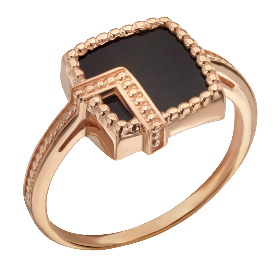 

Золотое кольцо с агатом/перламутром Tango Jewellery Company 369636 размер 18.5