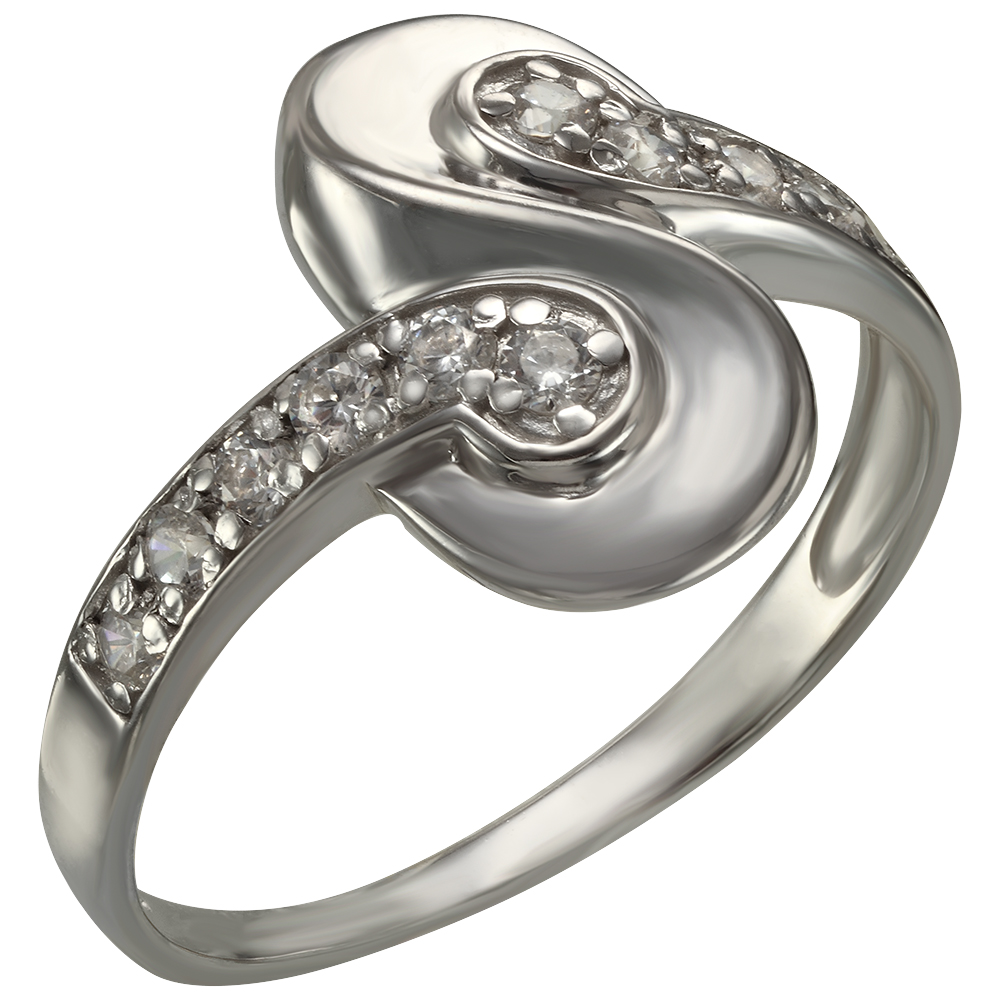 

Серебряное кольцо с фианитами Tango Jewellery Company 320319С размер 18