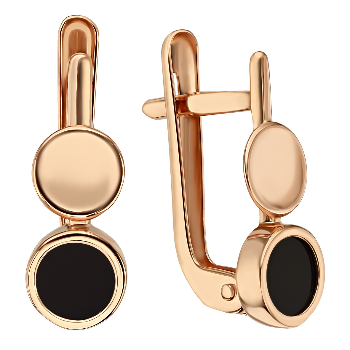 

Серьги в красном золоте с агатом / перламутром Tango Jewellery Company 449752