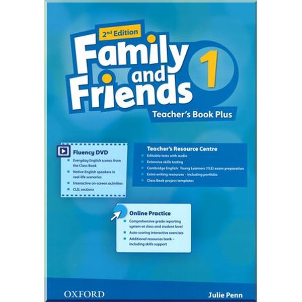 

Family and Friends 2nd Edition 1 Teacher's Book Plus. Julie Penn. ISBN:9780194796477