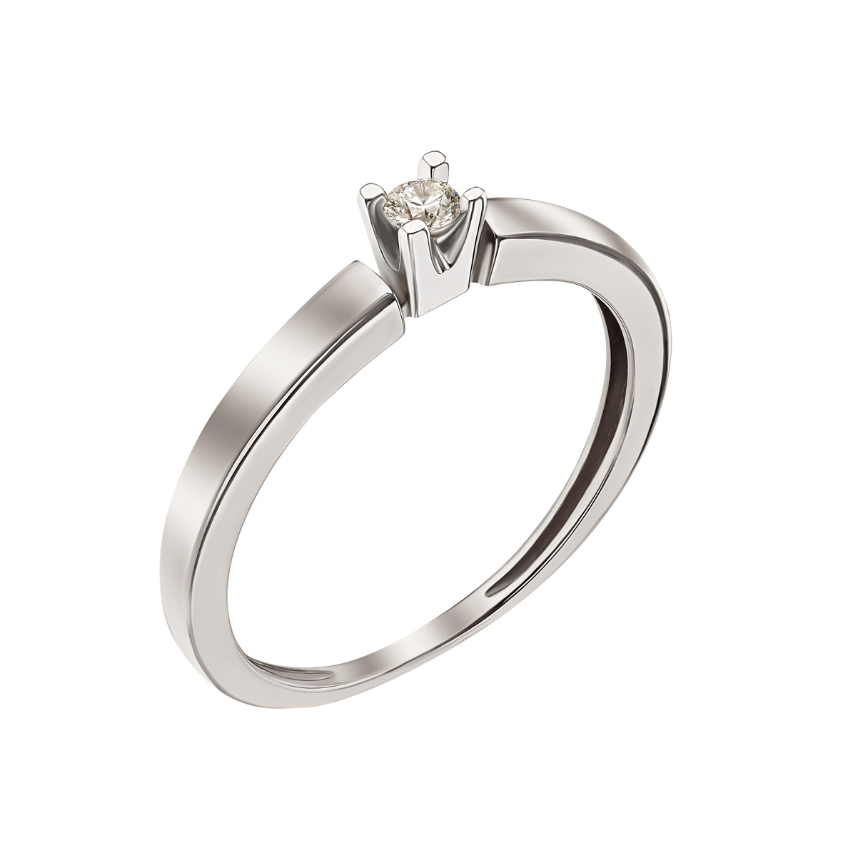 

Кольцо в белом золоте с бриллиантом Tango Jewellery Company 750636В размер 16.5