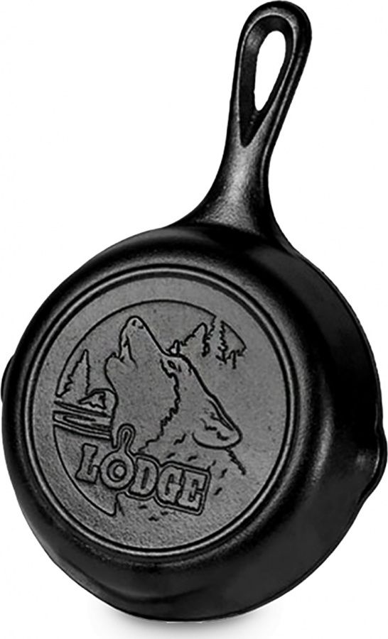 

Сковорода чугунная диам.170мм "Волк" Lodge Cast Iron