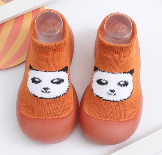 

Тапочки-носочки Children's shoes Panda 24/25 (14,2 см) Рыжие (001147-4 Pg)