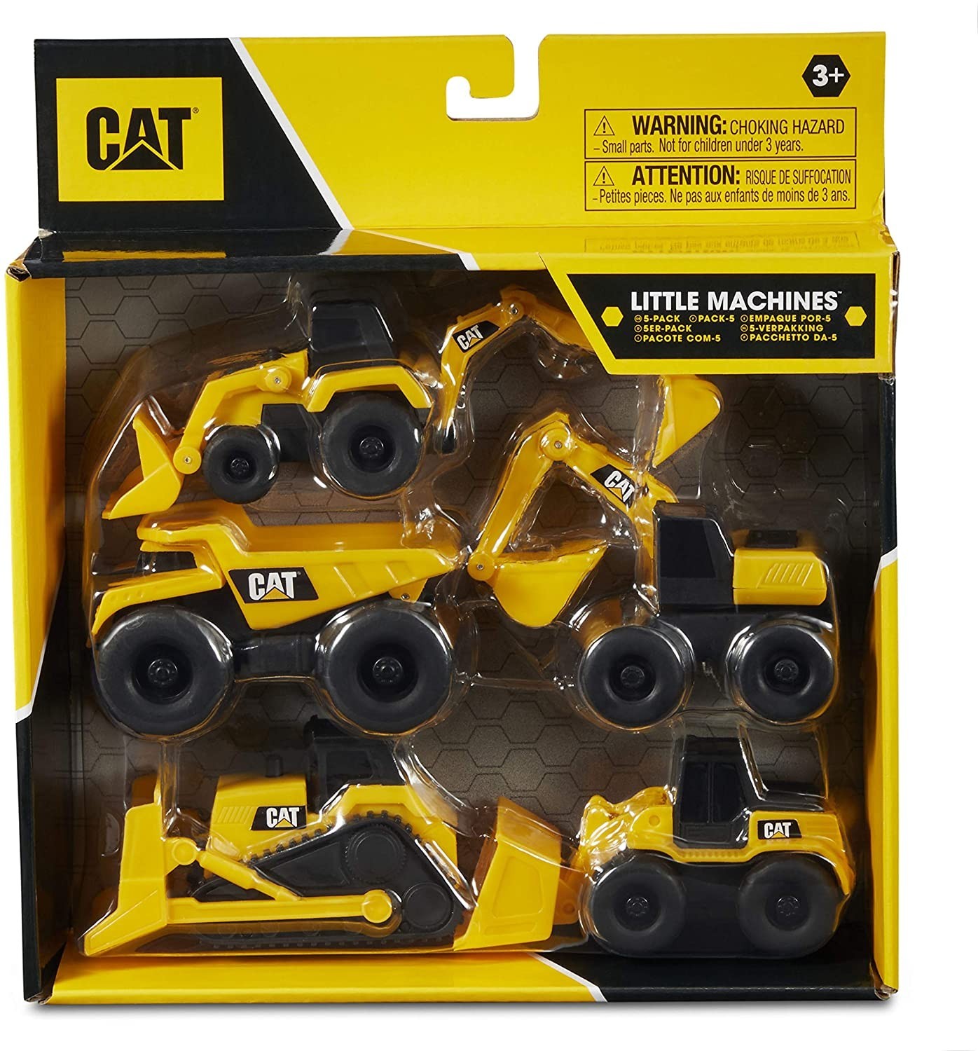 

Набір будівельної техніки CAT Construction Little Machines