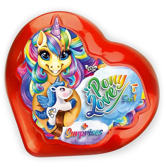 

Набор креативного творчества "Pony Love" Danko Toys BPS-01-02U (Красный)