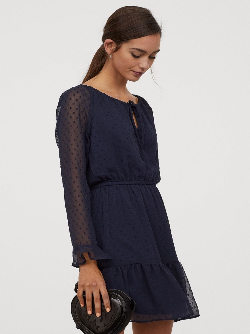 

Платье H&M 0816597-1  Синее, Платье H&M 0816597-1 44 Синее