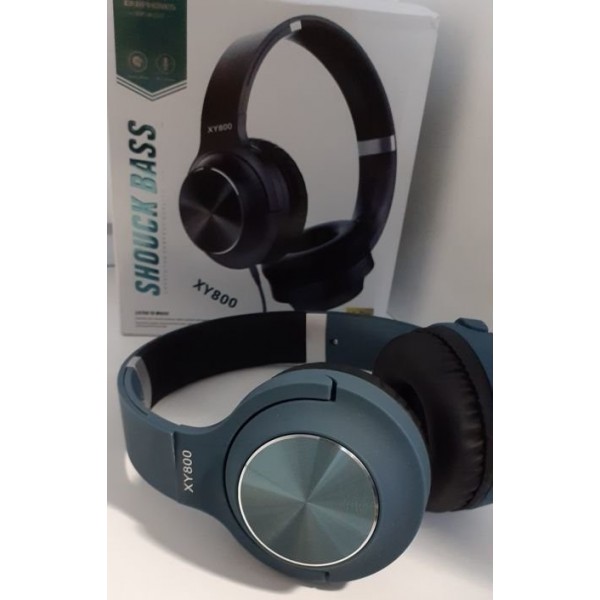 

Наушники SHOUCK BASS XY-800 синий (AL-132)