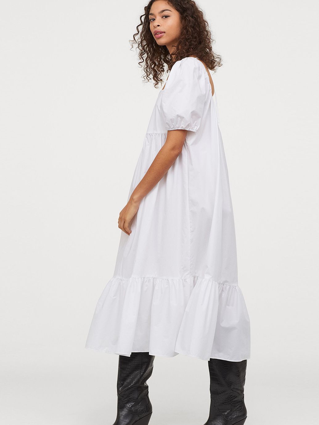 

Платье H&M 11-0852577-001  Белое (СА2000001885048, Платье H&M 11-0852577-001 XL Белое (СА2000001885048)