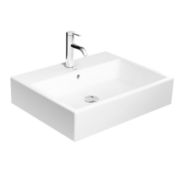 

Раковина подвесная / для мебели Duravit Vero Air 3 60 х 47 см (глазуровка снизу) (2350600000)