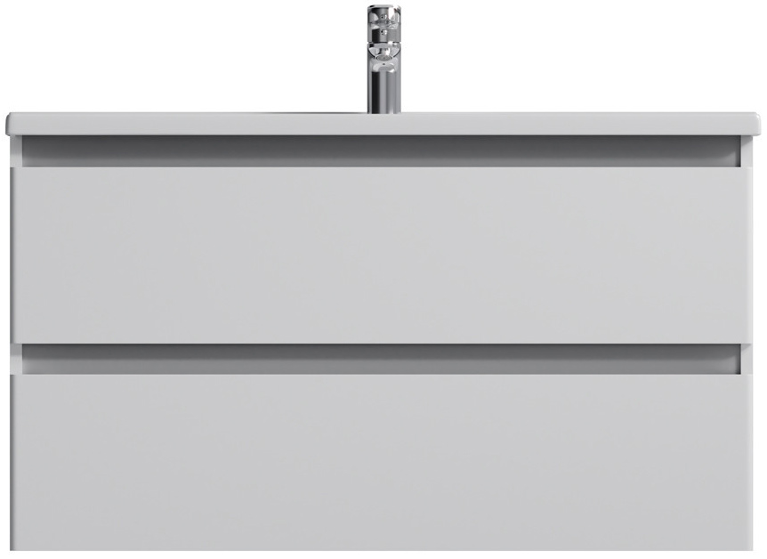 

Тумба подвесная AM.PM X-Joy 100 см белый глянец с умывальником M85-FHX1002-WC1002WG38