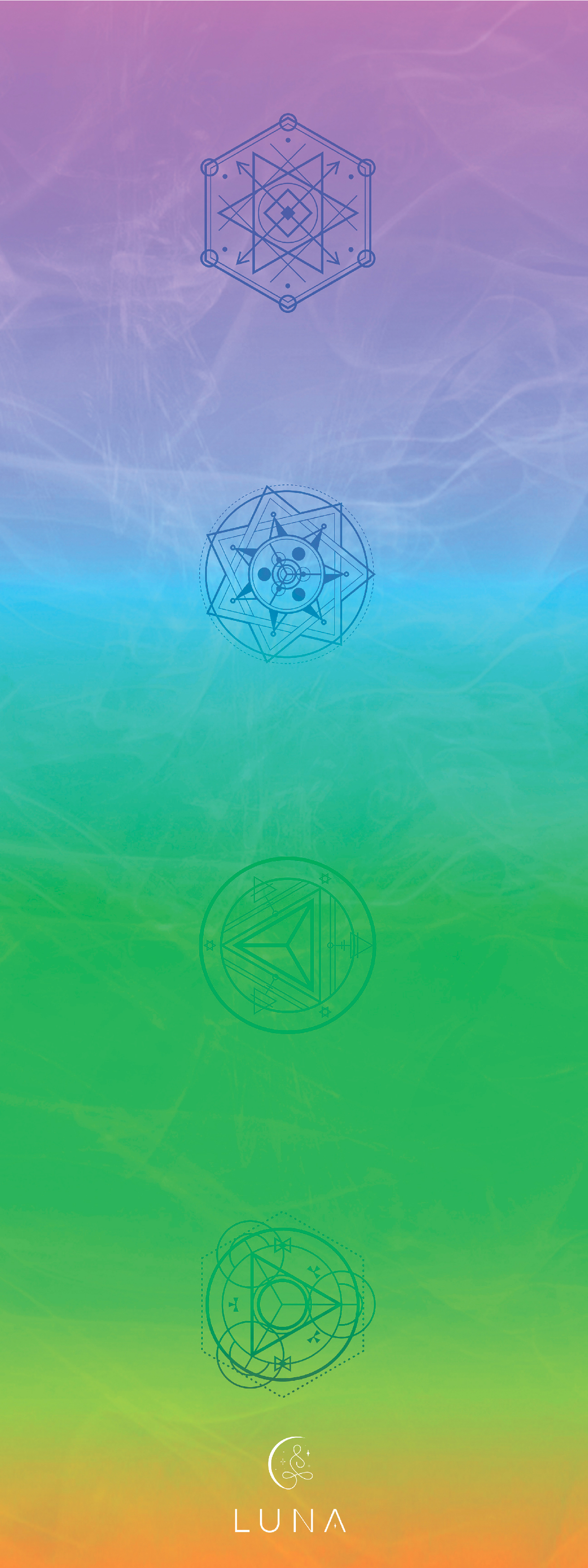 

Премиальный коврик для йоги Luna Yoga Mat 1830х680х3 мм Mantra (LunaYogaMatMantra)