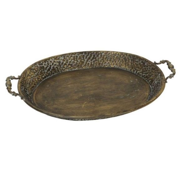 

Декоративный поднос в винтажном стиле 43x35xH4,5cm