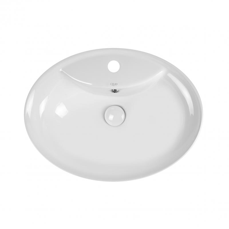 

Раковина Qtap Stork QT1511L737W с донным клапаном SD00045931