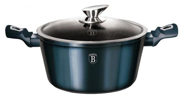

Кастрюля Berlinger Haus Aquamarine Edition 4.1л с мраморной крошкой