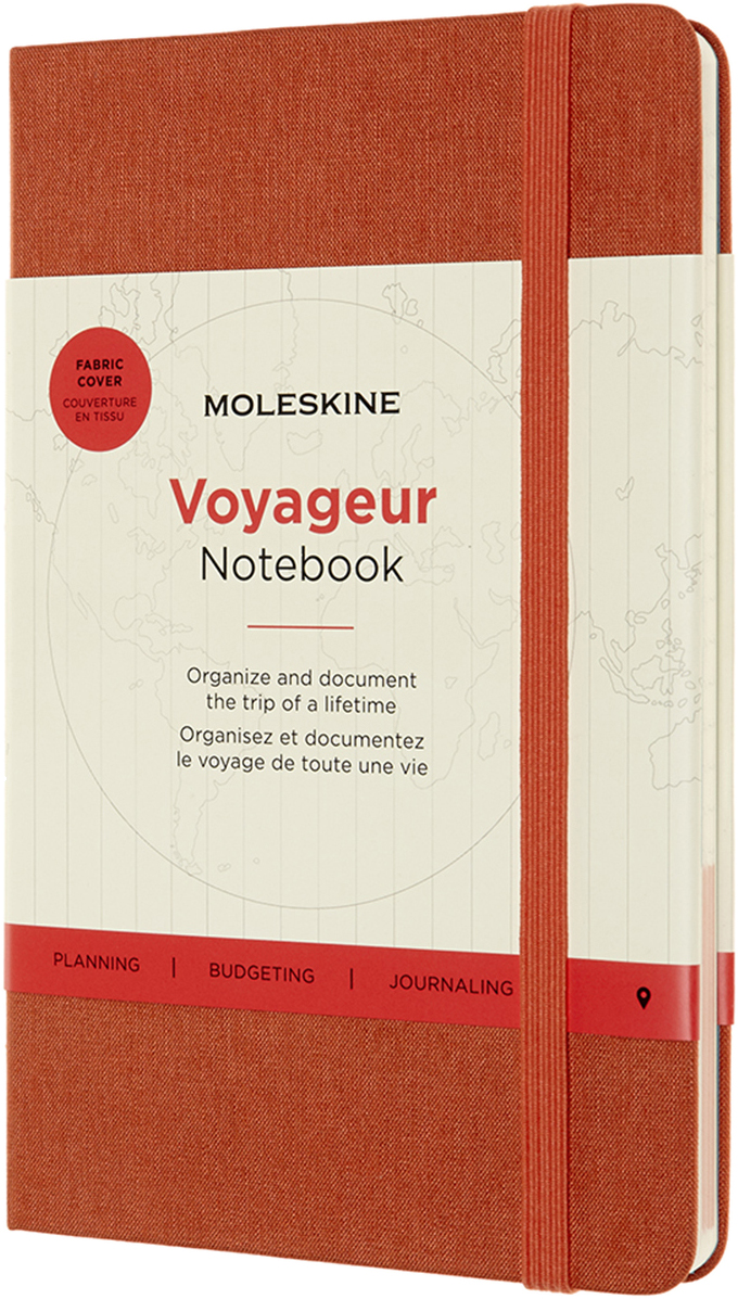 

Записная книга Moleskine Voyageur 11.5 х 18 см 208 страниц в линейку Красный Гибискус (8053853603210)