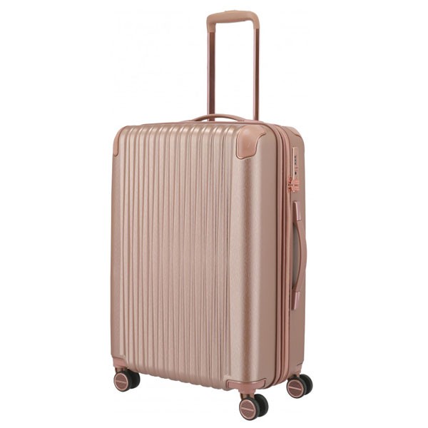 

Чемодан на 4 колесах Titan BARBARA GLINT Rose Metallic M exp 68/78л Ti845405-15