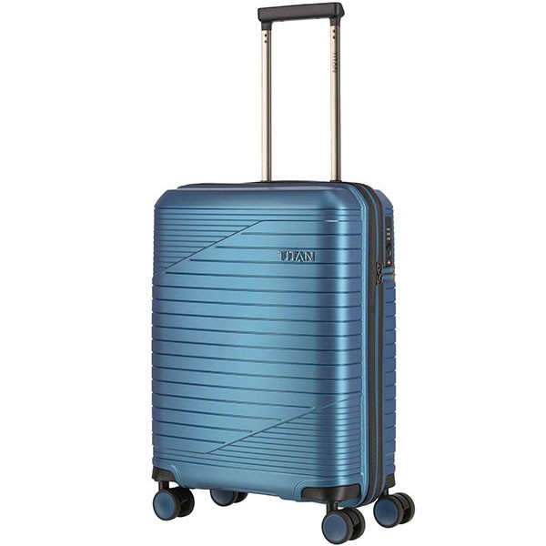 

Чемодан на 4 колесах Titan Transport Petrol Metallic S 36л Ti852406-22