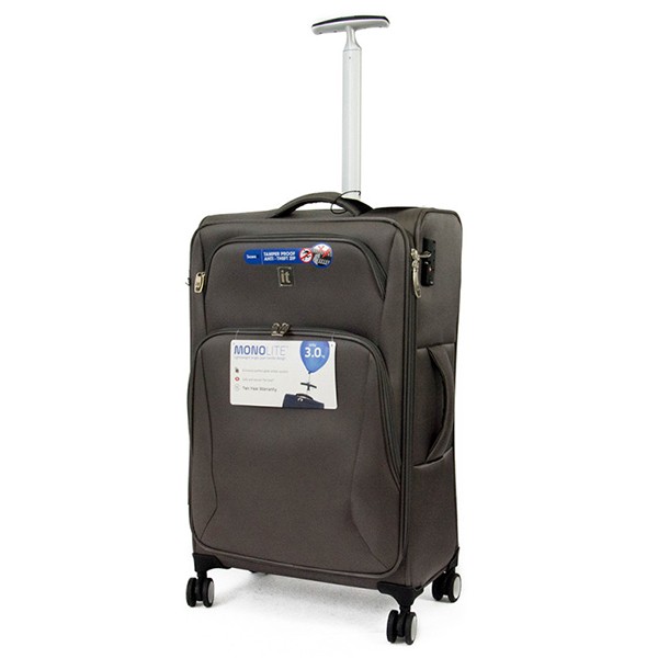 

Чемодан на колесах IT Luggage SATIN/Dark 68 л серый