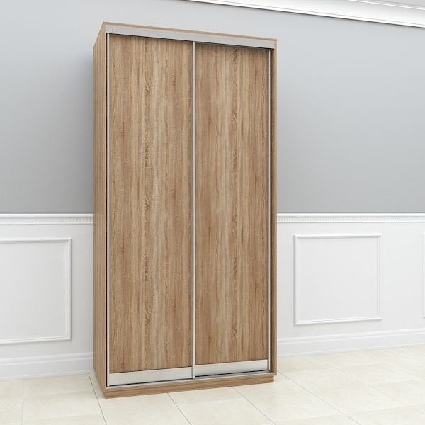 

Двухдверный шкаф купе Viant 2-7 120x60x220 Дуб сонома ДСП + ДСП
