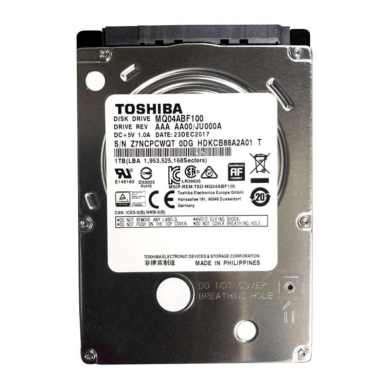

HDD SATA 1.0TB Toshiba MQ04AB 5400rpm 128MB (MQ04ABF100)