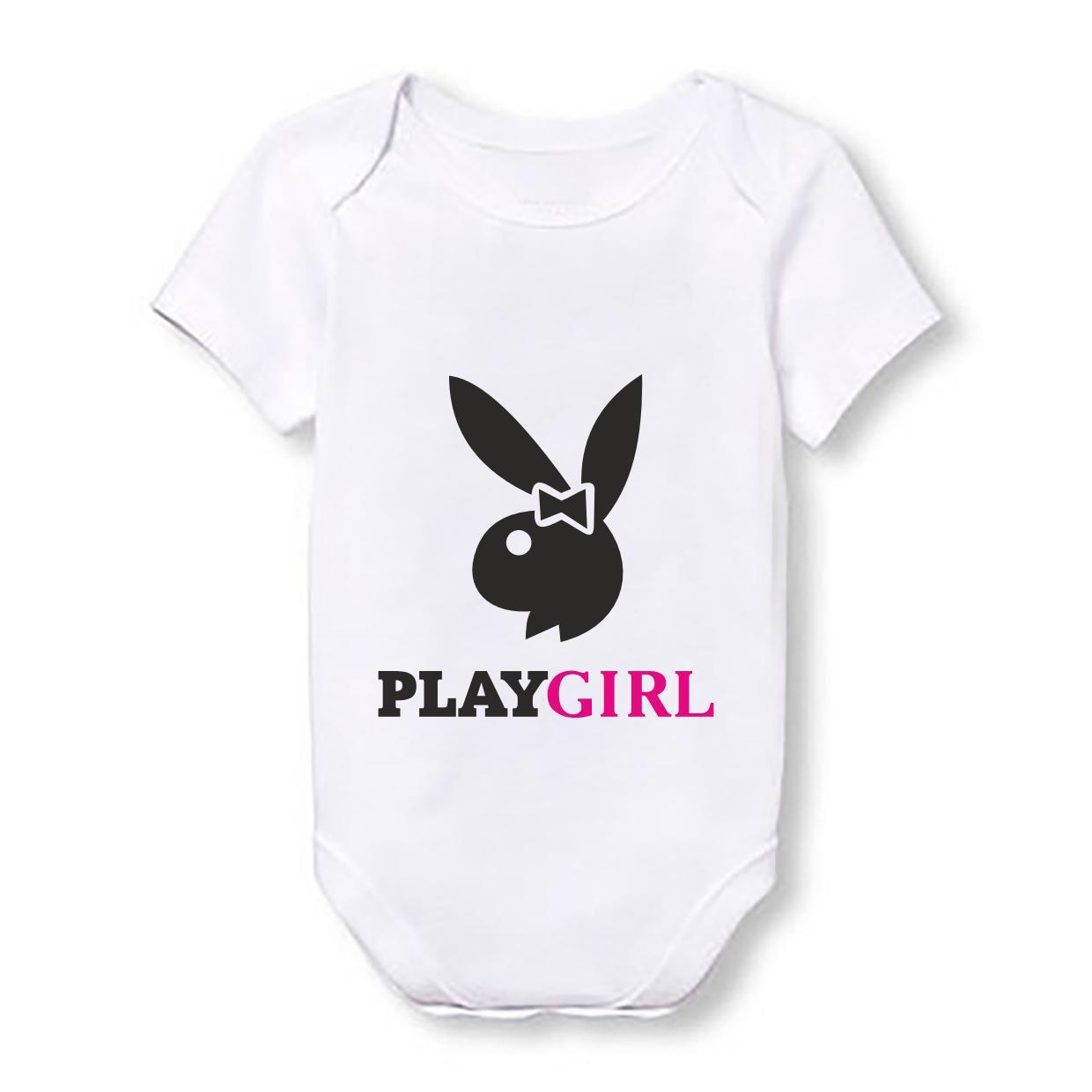 

Детское боди Push IT с принтом "PlayGirl" 80, Белый