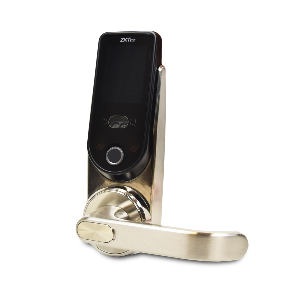 

Smart замок ZKTeco HBL100B с Bluetooth, сканированием лица, отпечатка пальца, карт Mifare