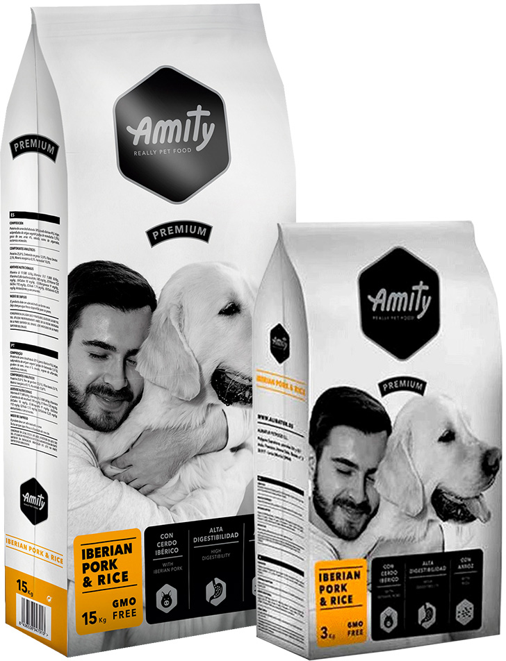 

Акция! Сухой корм для собак Amity Iberiab Pork&Rice диетический с иберийской свининой и рисом 15 кг + 3 кг