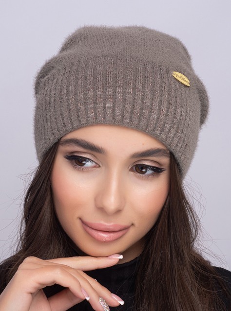 

Женская шапка DeMari Лаванда 53-57 Мокко