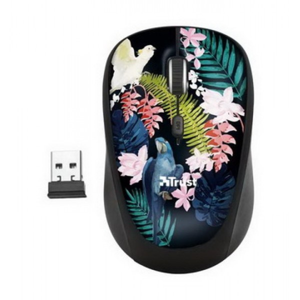 

Мышь беспроводная Trust Yvi Parrot (23387) Black USB