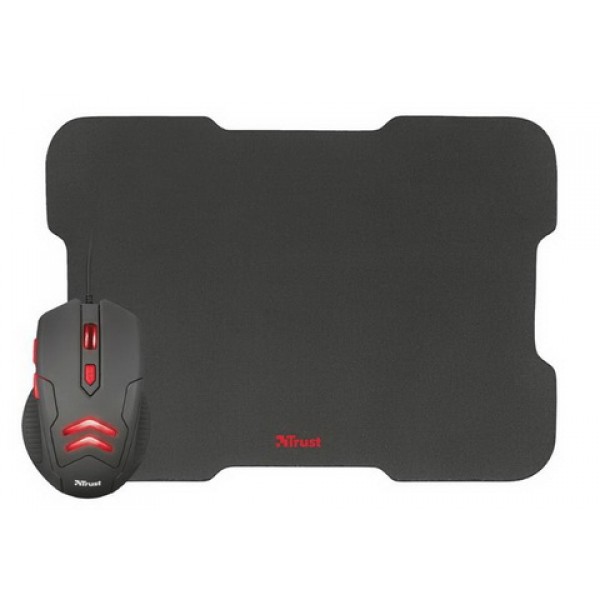 

Мышь Trust Ziva (21963) Black USB + коврик