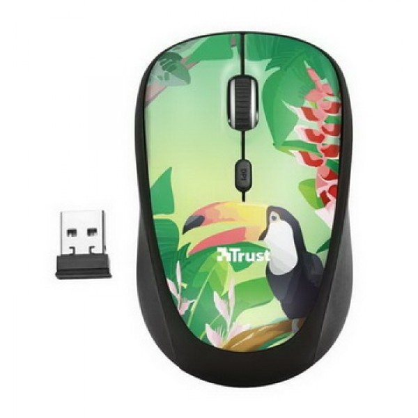 

Мышь беспроводная Trust Yvi Toucan (23389) Black USB