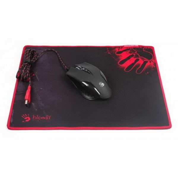 

Мышь A4Tech Q5081S Bloody Black USB + коврик