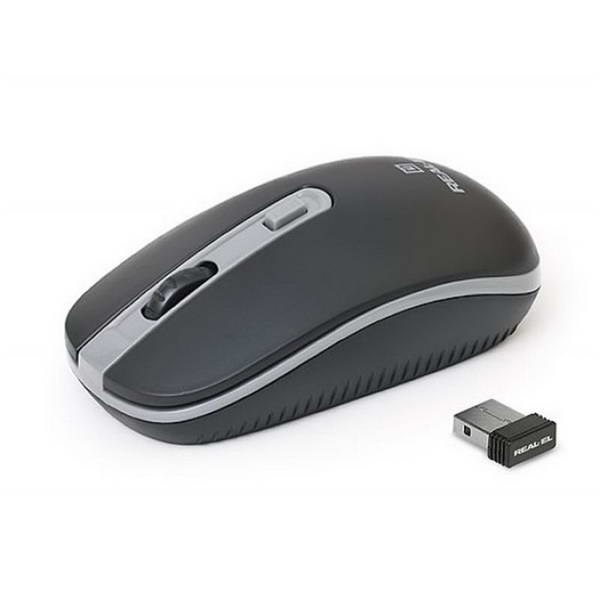 

Мышь беспроводная REAL-EL RM-303 Black/Grey USB UAH