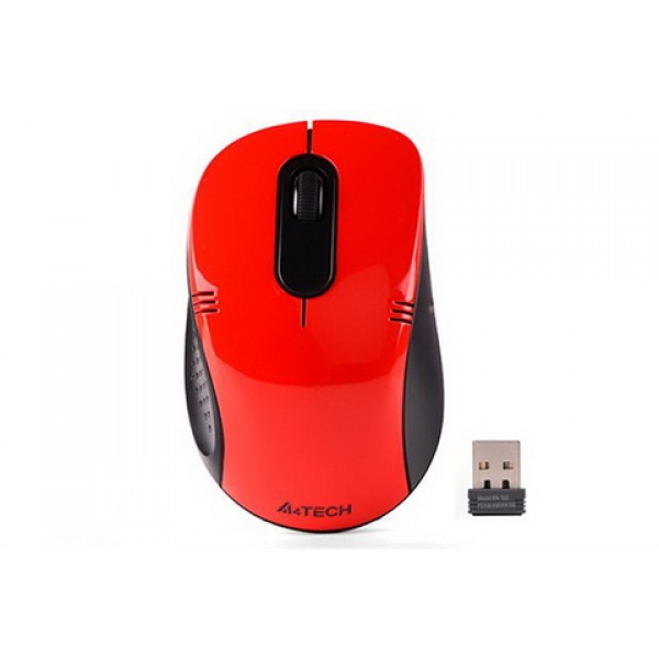 

Мышь беспроводная A4Tech G3-630N Red USB Holeless