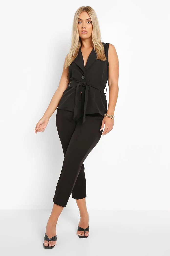 

Блуза Boohoo 46 Черный 9856200001284
