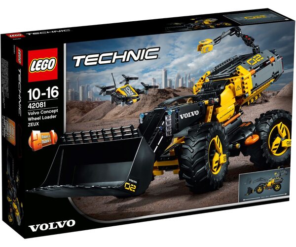 

Lego Technic VOLVO колёсный погрузчик ZEUX 42081