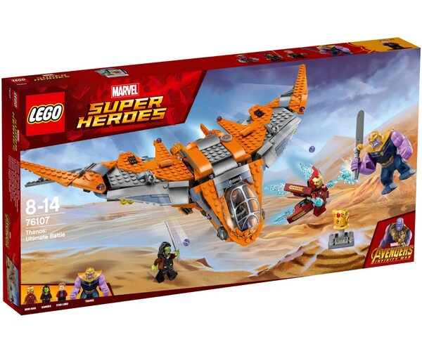 

Конструктор LEGO Super Heroes Танос: решающая битва (76107)