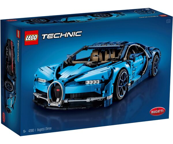 

Конструктор LEGO Technic Bugatti Chiron Бугатти (42083)