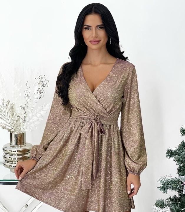 

Платье G&M k-87426 - Размер цвет хамелеон - золото с розовым, Платье G&M k-87426 42-44 Размер цвет хамелеон - золото с розовым