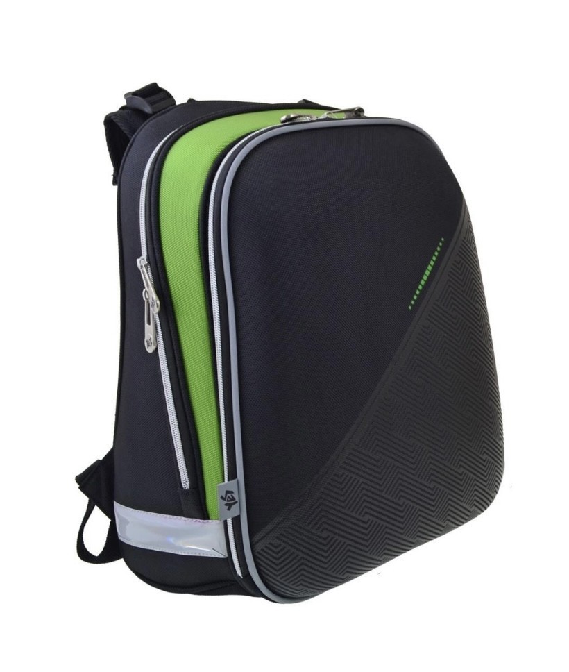 

Рюкзак школьный каркасный YES H-12 Black 38x30x15 см (554613)