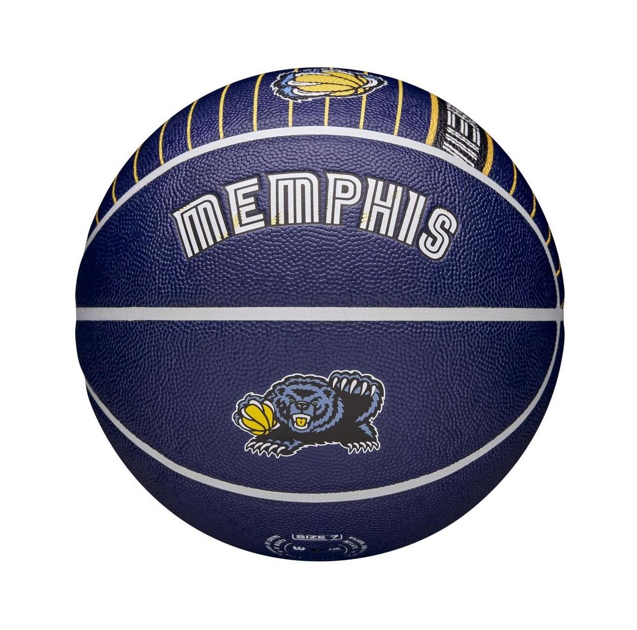 

Универсальный баскетбольный мяч Wilson NBA City Edition Collector Basketball(WZ4003915XB7) 7