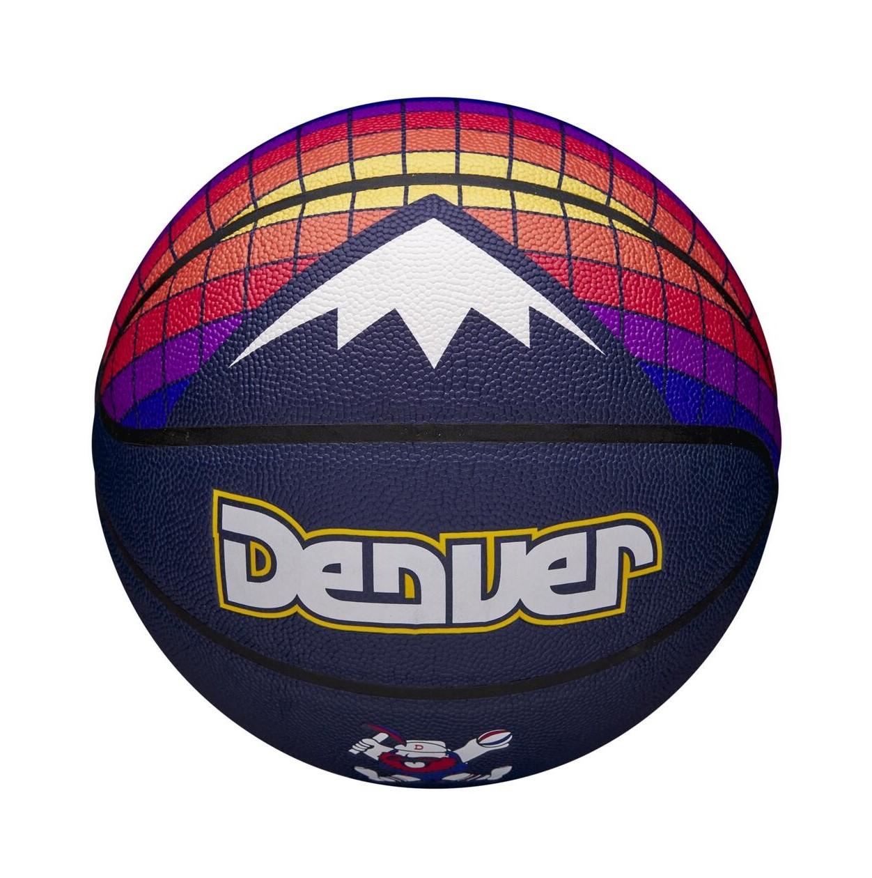 

Универсальный баскетбольный мяч Wilson NBA City Edition Collector Basketball(WZ4003908XB7) 7